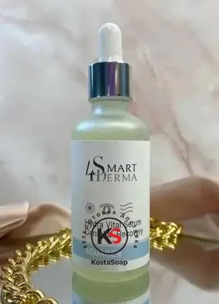 Зволожувальна антиоксидантна сироватка для сухої та чутливої шкіри Smart4Derma Hydra Vital Serum Centella Recovery 50 мл 509 фото