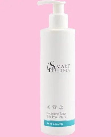 250 мл Себорегулювальний мультикислотний тонер рн=4,2 Smart4Derma 304-d фото