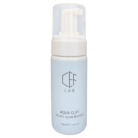 Шелковый антиоксидантный мусс CEF Lab Aqua O2XY Velvet Glow Mousse 150 мл 1501 фото