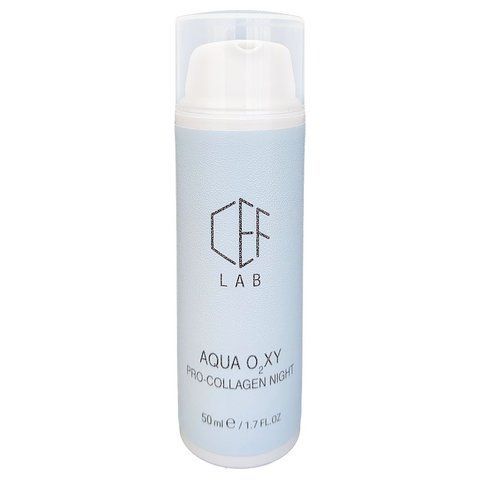 Проколагеновий нічний крем CEF Lab Aqua O2XY Pro-Collagen Night 50 мл 1505 фото