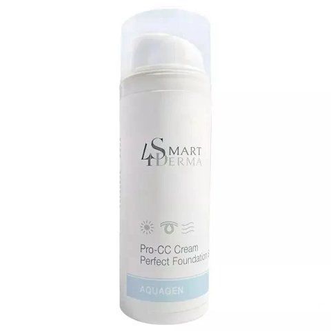 Совершенствующий увлажняющий CC крем SPF 30 Smart4Derma Aquagen 50 мл 519 фото